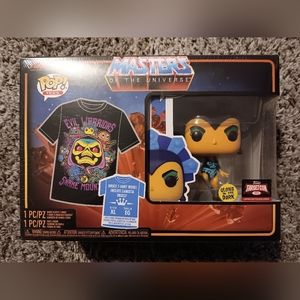 Funko Pop Tees Masters of the Universe Evil Lyn Target Con 2022 Size X-LARGE